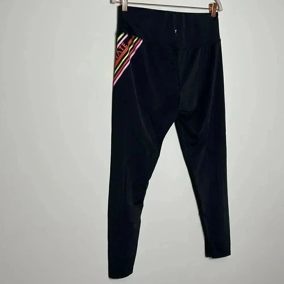 Workout Black Graphic Leggings - Picture 8 of 9